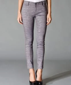 Flying Tomato Sale Spirit Animal Skinny Pants, Glittery Grey