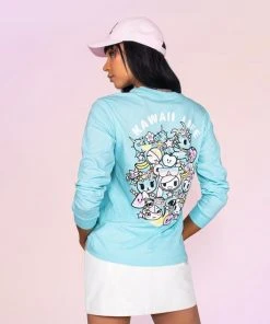 Womens Tokidoki - Kawaii Life L/S Unisex Tee, Blue