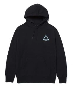HUF - Moons Hoodie, Black Mens