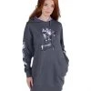 Tokidoki - Midnight Tokimeki Women's Pullover Hoodie Dress, Storm
