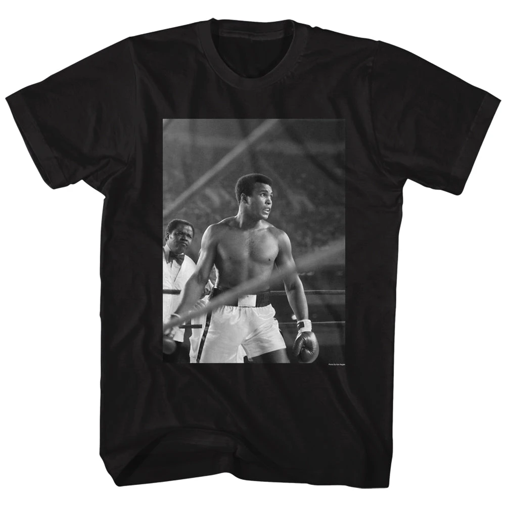 American Classics Muhammad Ali - Look Ahead Men's Shirt, Black 1 American Classics Muhammad Ali - Look Ahead Men's Shirt, Black
