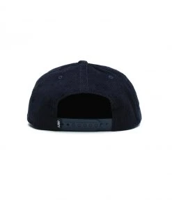 Mens OBEY - Brush 6 Panel Men's Strapback, Navy