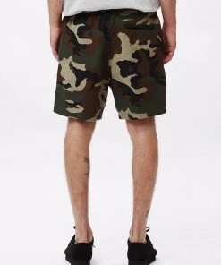 OBEY - Easy Relaxed Camo Men's Shorts, Field Camo