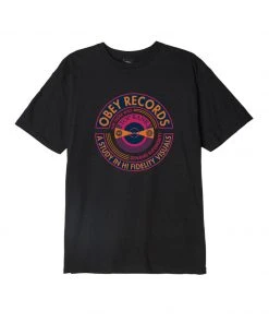 OBEY - Top Rank Men's Tee, Black