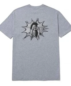 HUF X Playboy - Photo Dept Tee, Grey Heather