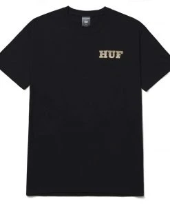 Mens HUF X Playboy - VVS Logo Tee, Black