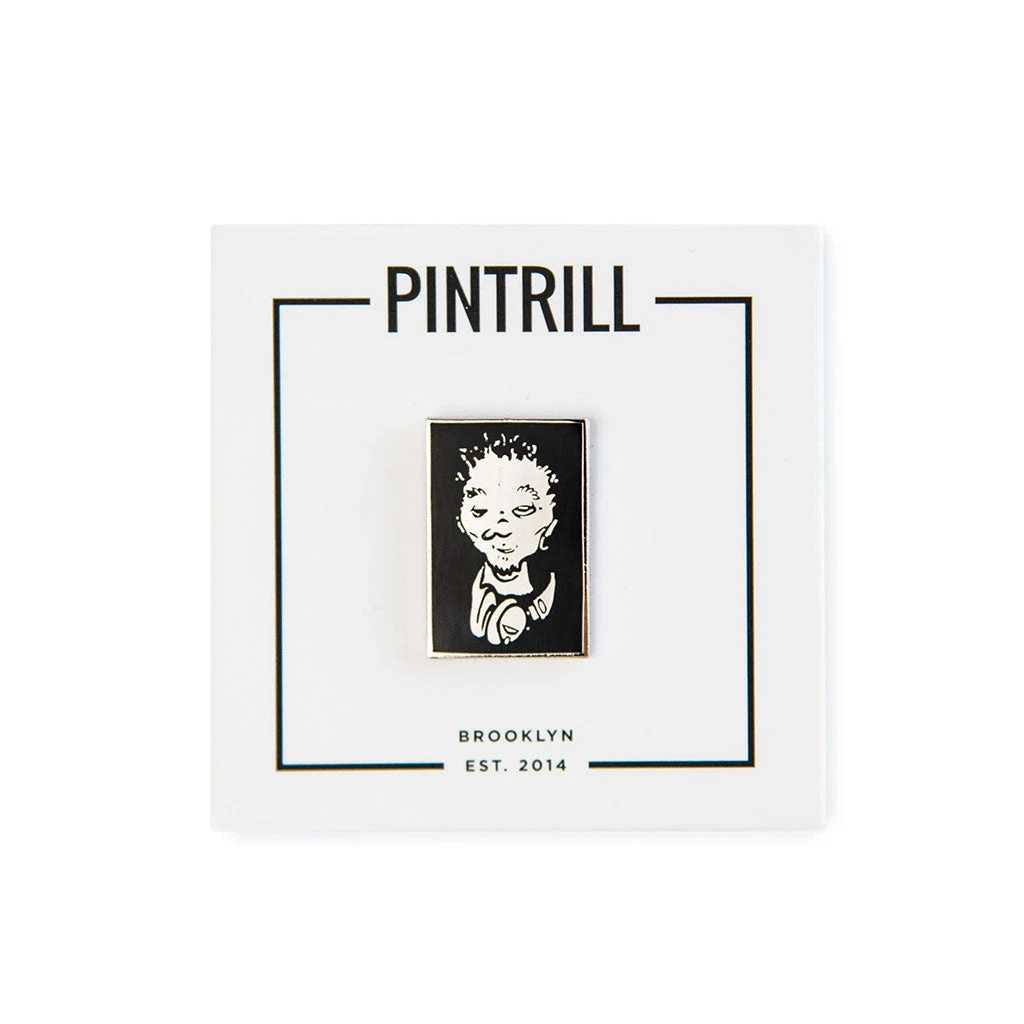 Pintrill X Del The Funky Homosapien - No Need For Alarm Del Face Pin 1 Pintrill X Del The Funky Homosapien - No Need For Alarm Del Face Pin