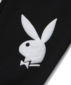 HUF X Playboy - Rabbit Head Fleece Pants, Black