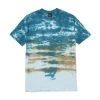 HUF - Sky Wash Men's Tee, Bold Teal Mens