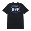 Mens HUF - Sound Label Men's Tee, Black