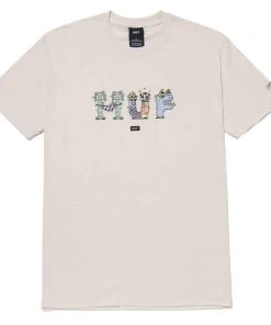 HUF X Steven Harrington Men's Tee, Natural Mens