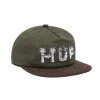 Mens HUF X Steven Harrington - Snapback, Olive