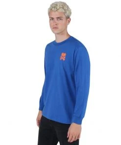 Tokidoki - Smoke And Mirrors L/S Men's Tee, Blue