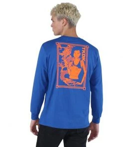 Tokidoki - Smoke And Mirrors L/S Men's Tee, Blue