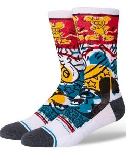Stance - Primary Haring Men's Socks, White