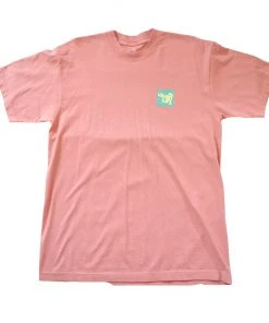 The Quiet Life - Block Logo Men's Shirt, Coral