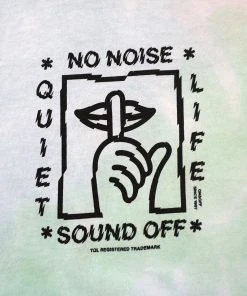 The Quiet Life - Static Shhh Men's Shirt, Tie Dye Mens