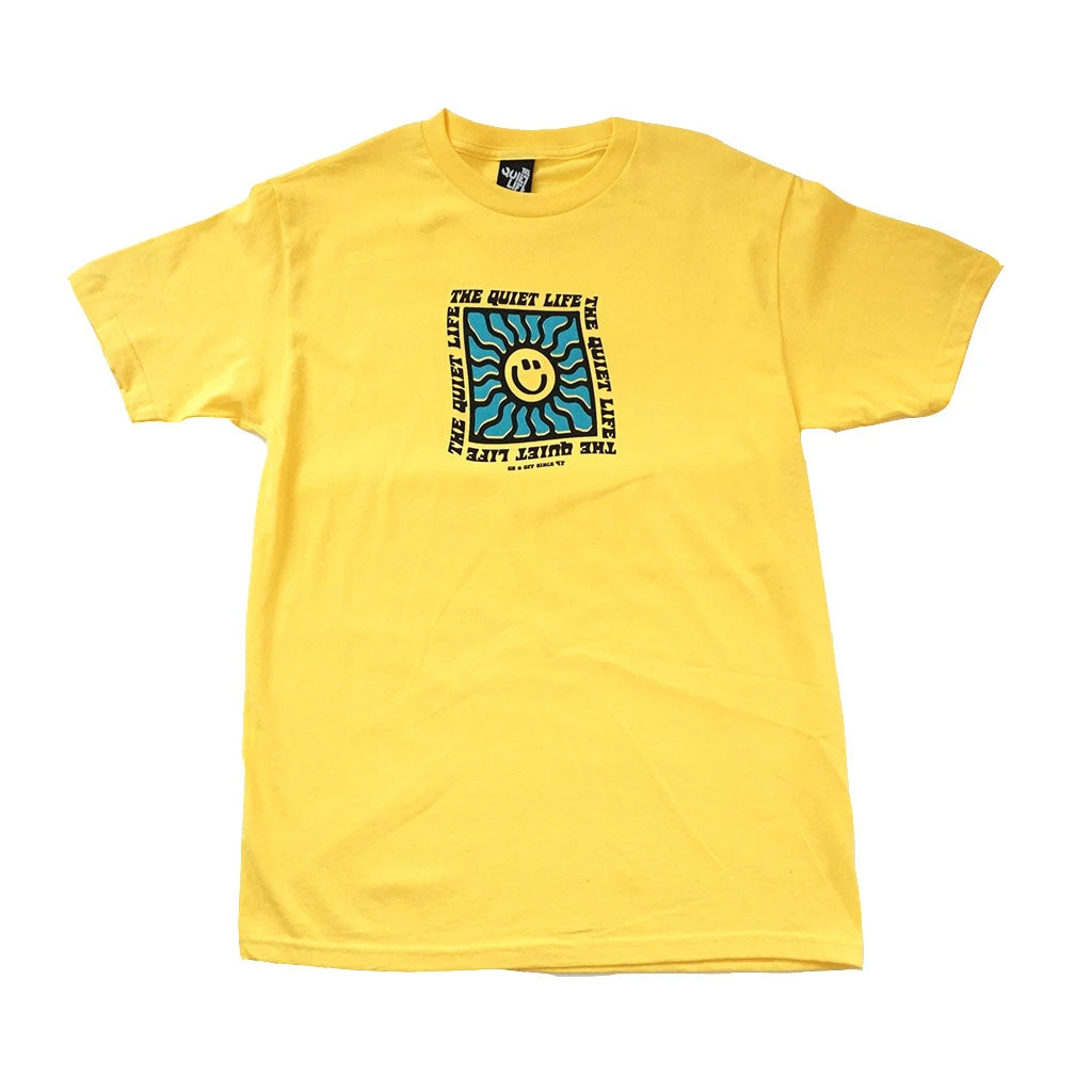 The Quiet Life - Sunshine Men's Shirt, Yellow Mens 1 The Quiet Life - Sunshine Men's Shirt, Yellow Mens