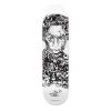 HUF X Miles Davis - Vote For Miles Skateboard Deck, White Mens