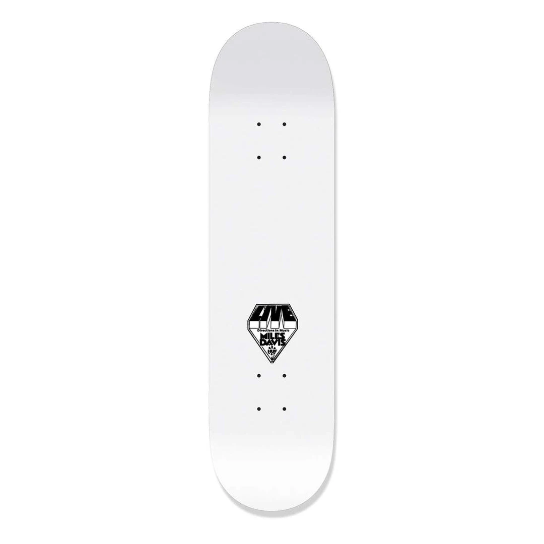 HUF X Miles Davis - Vote For Miles Skateboard Deck, White Mens 2 HUF X Miles Davis - Vote For Miles Skateboard Deck, White Mens