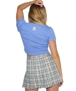 Tokidoki - Yoshino Women's Crop Top, Periwinkle Womens