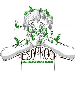 Music Aesop Rock - Beans Men's Shirt, White 5 Music Aesop Rock - Beans Men's Shirt, White