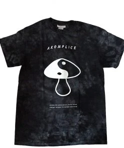 Akomplice - Balance Men's S/S Tee, Black Tie Dye Mens