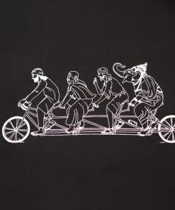 Akomplice - Unity Gang Embroidered Men's Fleece Hoodie, Black Mens