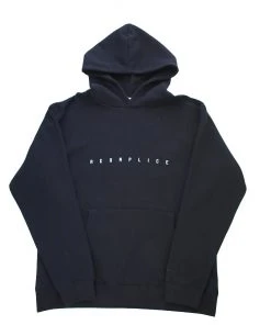 Akomplice - Unity Gang Embroidered Men's Fleece Hoodie, Black Mens