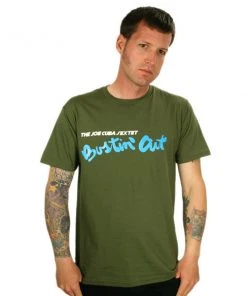 Fania - Joe Cuba Sextet Bustin' Out Men's Shirt, Army