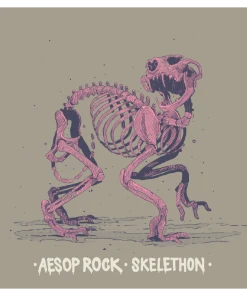Music Aesop Rock - Skelethon Women's Hoodie, Concrete