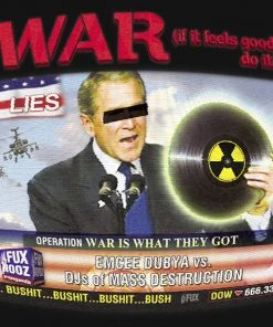 Hip Hop Slam WAR- Emcee Dubya Vs. DJs Of Mass Destruction, CD $10 Items