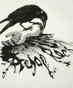 Aesop Rock - Crow Men's Shirt, White