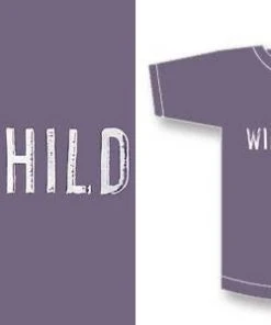 Stones Throw Mens Wildchild - Logo Men's Shirt, Charcoal