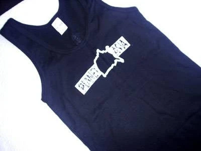 Planet Asia - Upsidedown Women's Tank Top, Black 1 Planet Asia - Upsidedown Women's Tank Top, Black