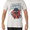 Tokidoki TKDK X Marvel - Deadly Panther Men's Shirt, Grey Mens