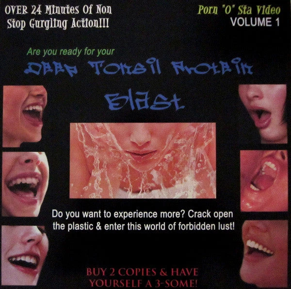 DJ Deus Sta - Deep Tonsil Protein Blast, 12" Vinyl Music 1 DJ Deus Sta - Deep Tonsil Protein Blast, 12" Vinyl Music