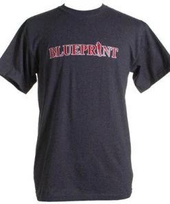 Weightless Recordings Blueprint - Logo Men's Shirt, Heather Charcoal Music