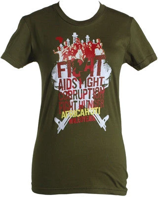 Shaman Work Wale Oyejide - AFRICAHOT Women's Shirt, Olive Womens 1 Shaman Work Wale Oyejide - AFRICAHOT Women's Shirt, Olive Womens