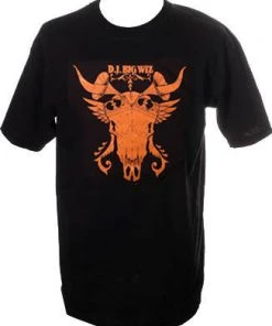 DJ Big Wiz - Animal Skull Men's Shirt, Black