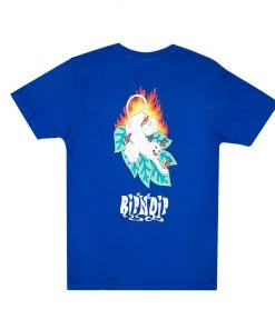 RIPNDIP - Fuego Men's Tee, Royal Blue Mens