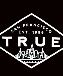 TRUE - Established Basic Men's T-Shirt, Black Mens