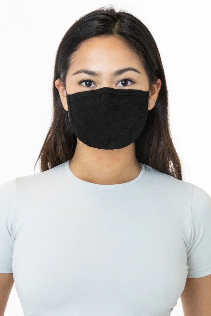 Los Angeles Apparel - Cotton Face Mask, Black Sale 1 Los Angeles Apparel - Cotton Face Mask, Black Sale