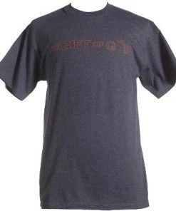 Quannum GIFT OF GAB - Logo Shirt, Charcoal Mens