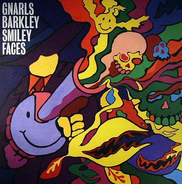 Gnarls Barkley - Smiley Faces, 12" Vinyl Etched Disc 1 Gnarls Barkley - Smiley Faces, 12" Vinyl Etched Disc