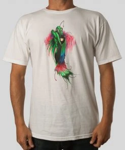 Mens Upper Playground - Alex Pardee Gorton Men's Shirt, White
