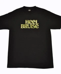 Mens Heel Bruise - Camo Logo Men's Shirt, Black