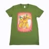 Womens The Giant Peach - Robo Peach Women's Tee, Olive