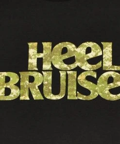 Mens Heel Bruise - Camo Logo Men's Shirt, Black
