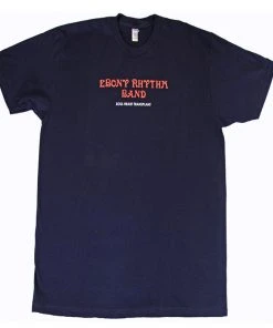Now Again Ebony Rhthym Band Shirt, Navy Music